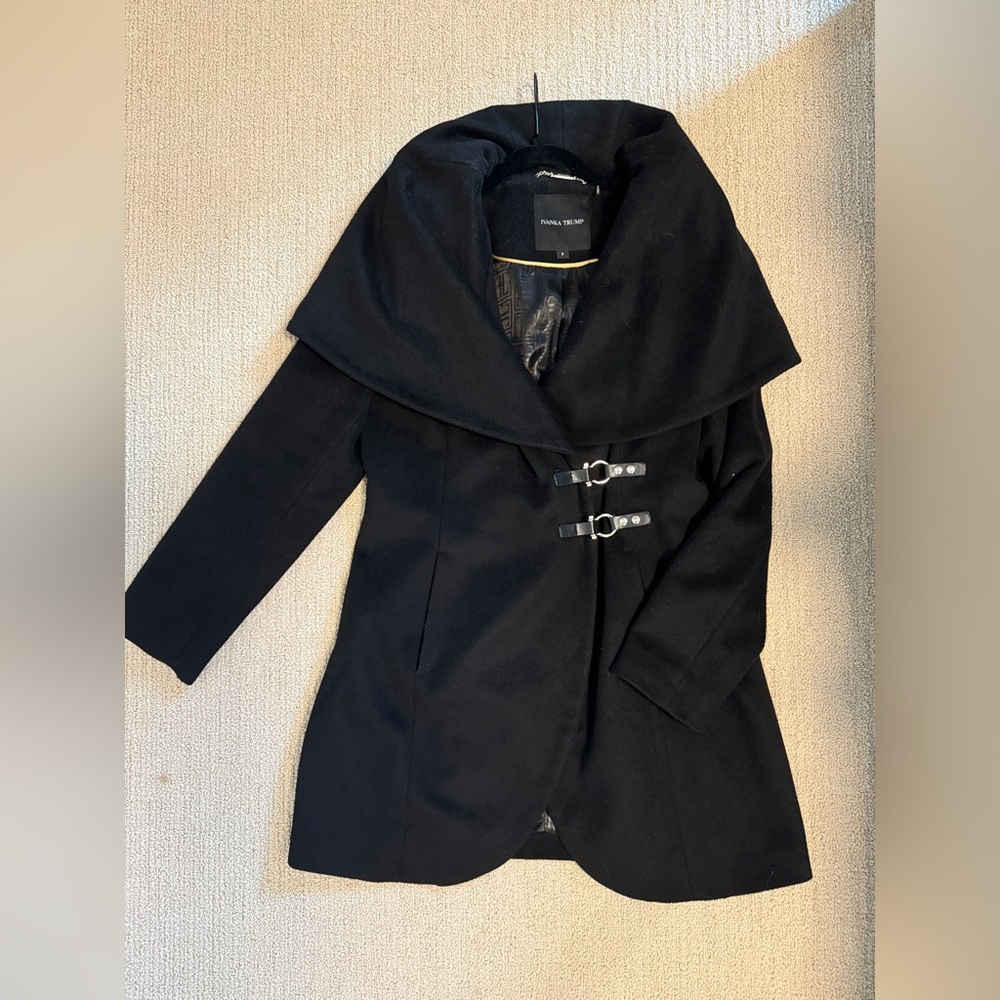 Ivanka Trump Black Fall Coat